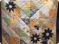 Free motion quilted by Quilting Matilda