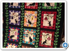 Block of the Month for Keepsake Quiltling, pieced by members of the Collective, quilted by Christy Bowman