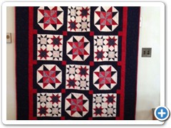 Stars for Home and Heroes Quilt of Valor