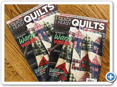 Fons and Porter, Quick and Easy Quilts, Home and Cozy designed and pieced by Natalie Crabtree